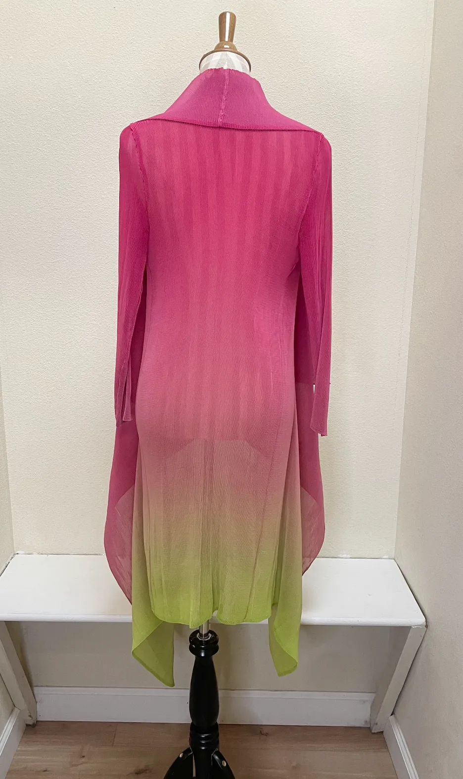 Alquema Long Collare Coat - ACID DREAM
