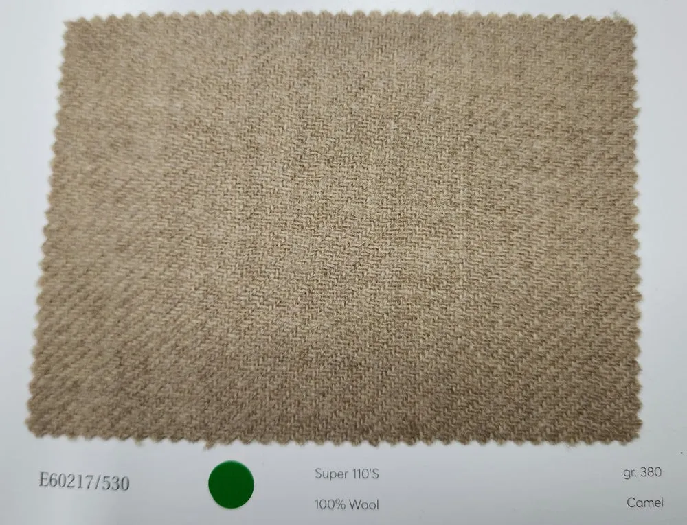 Camel Wool Double Breasted Overcoat Style (DB3 3) E60217/530