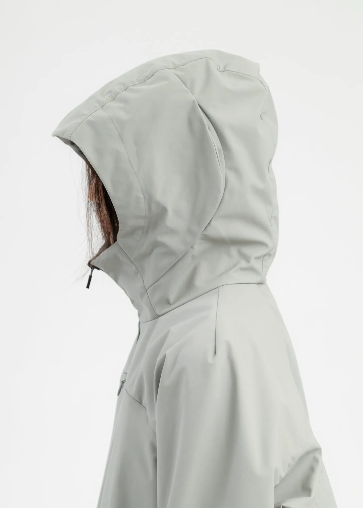 FRENCH GREY SHELL JACKET