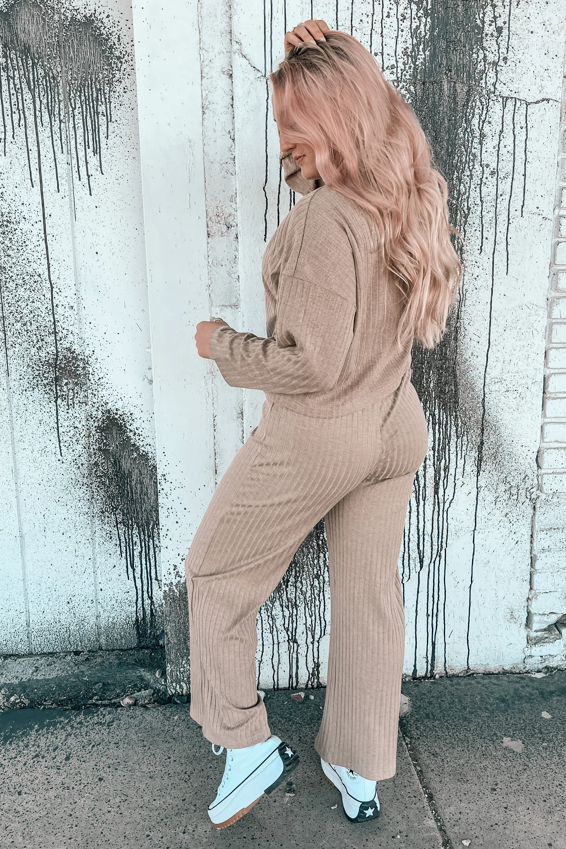 Honey Baby Ribbed Lounge Set