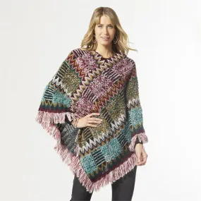 Marceline Chunky Knit Poncho