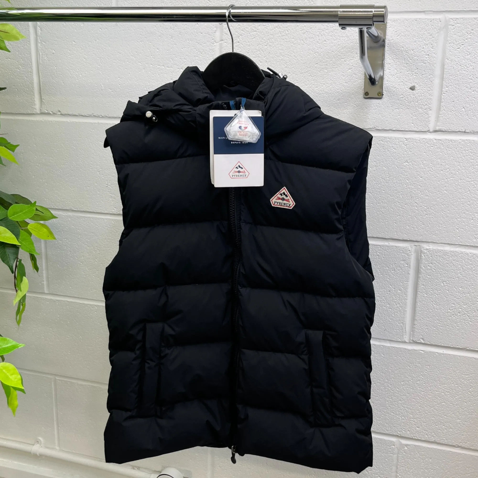 Men's Spoutnic Gilet Black Size M