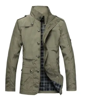 Men's Windproof Thick Warm Jacket