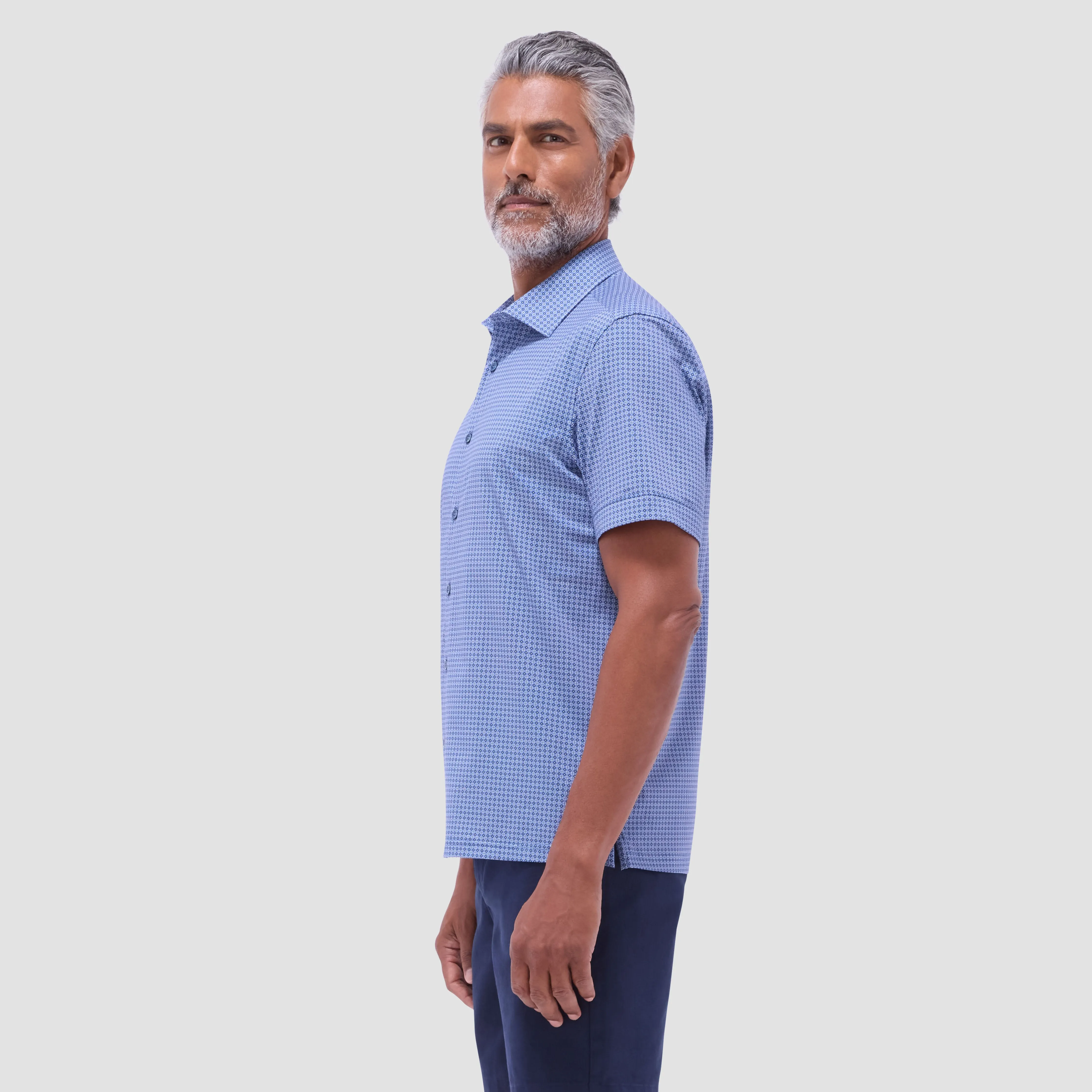 Milo Mosaic OoohCotton Short-Sleeve Shirt