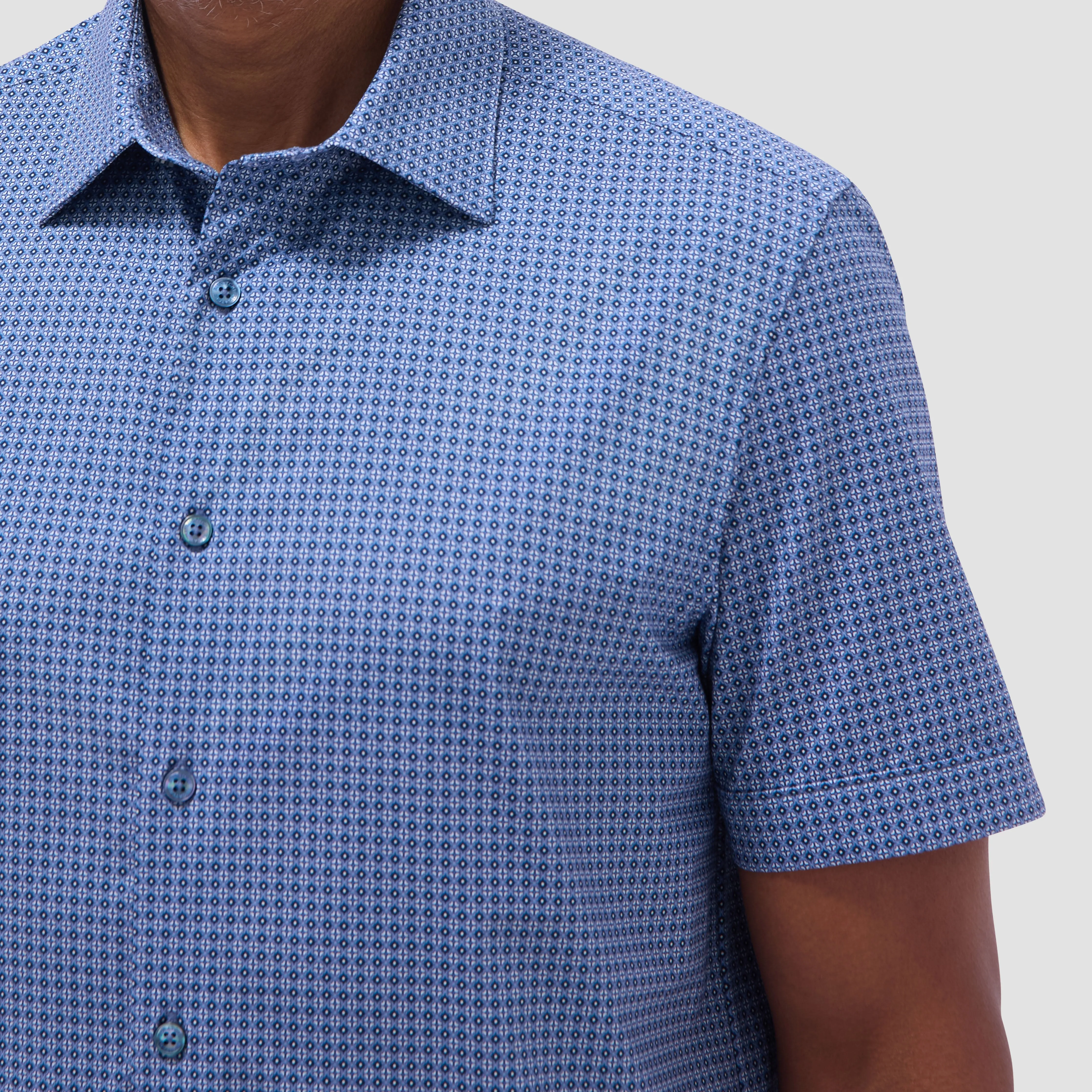 Milo Mosaic OoohCotton Short-Sleeve Shirt