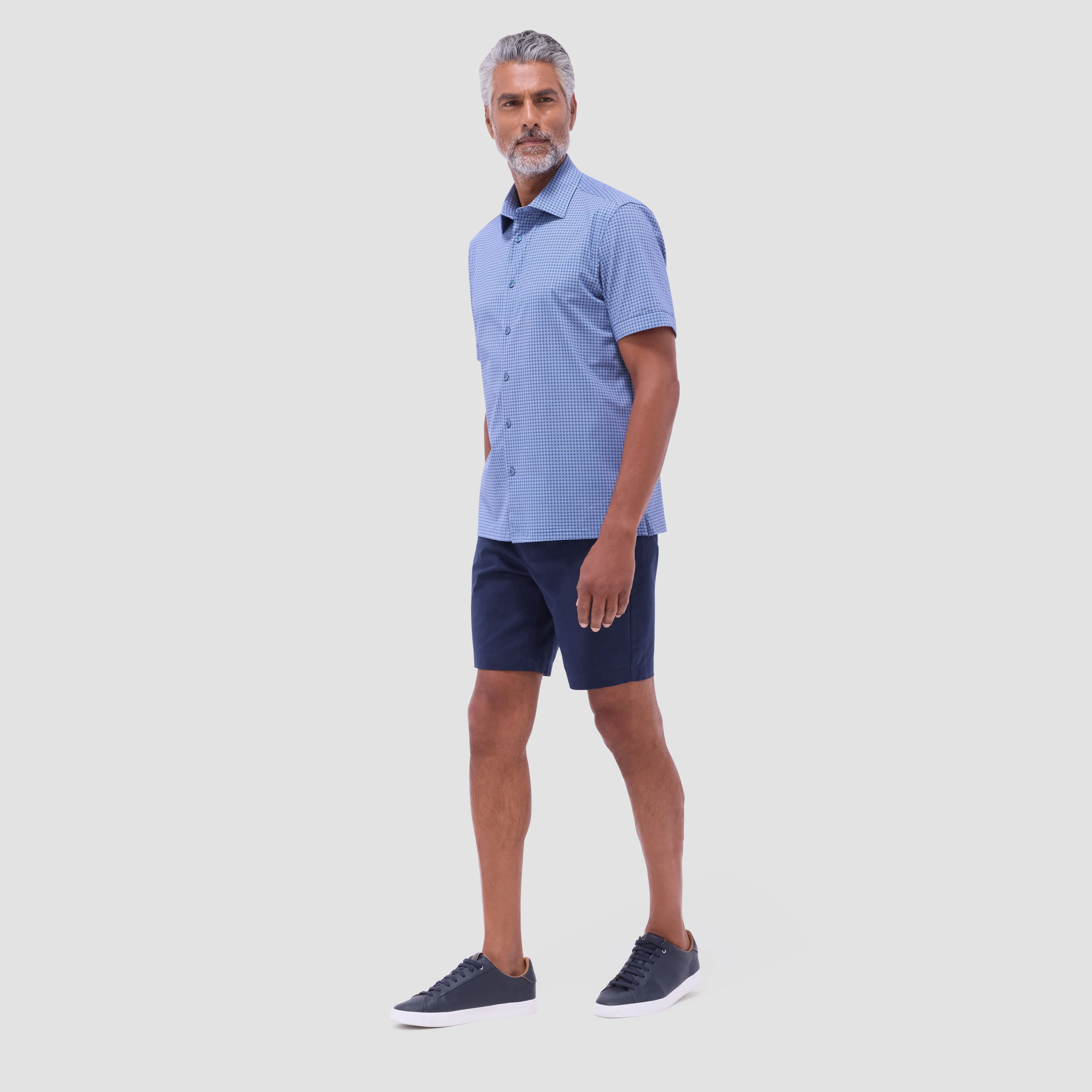 Milo Mosaic OoohCotton Short-Sleeve Shirt
