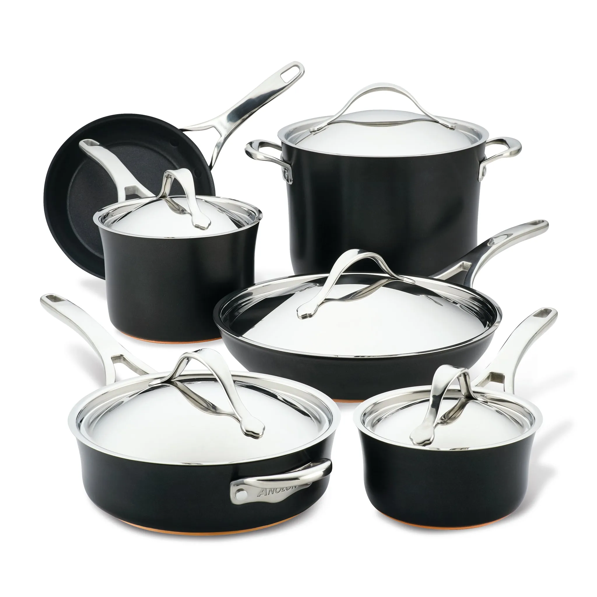 Nouvelle Copper Luxe 11-Piece Cookware Set