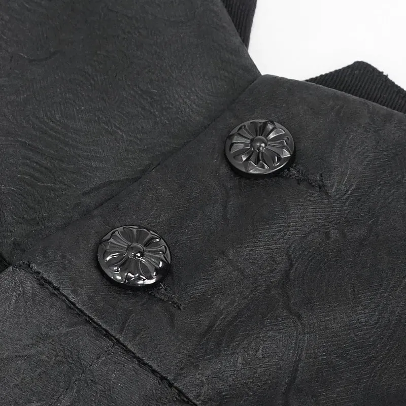 PT190 men high waist goth leather pants