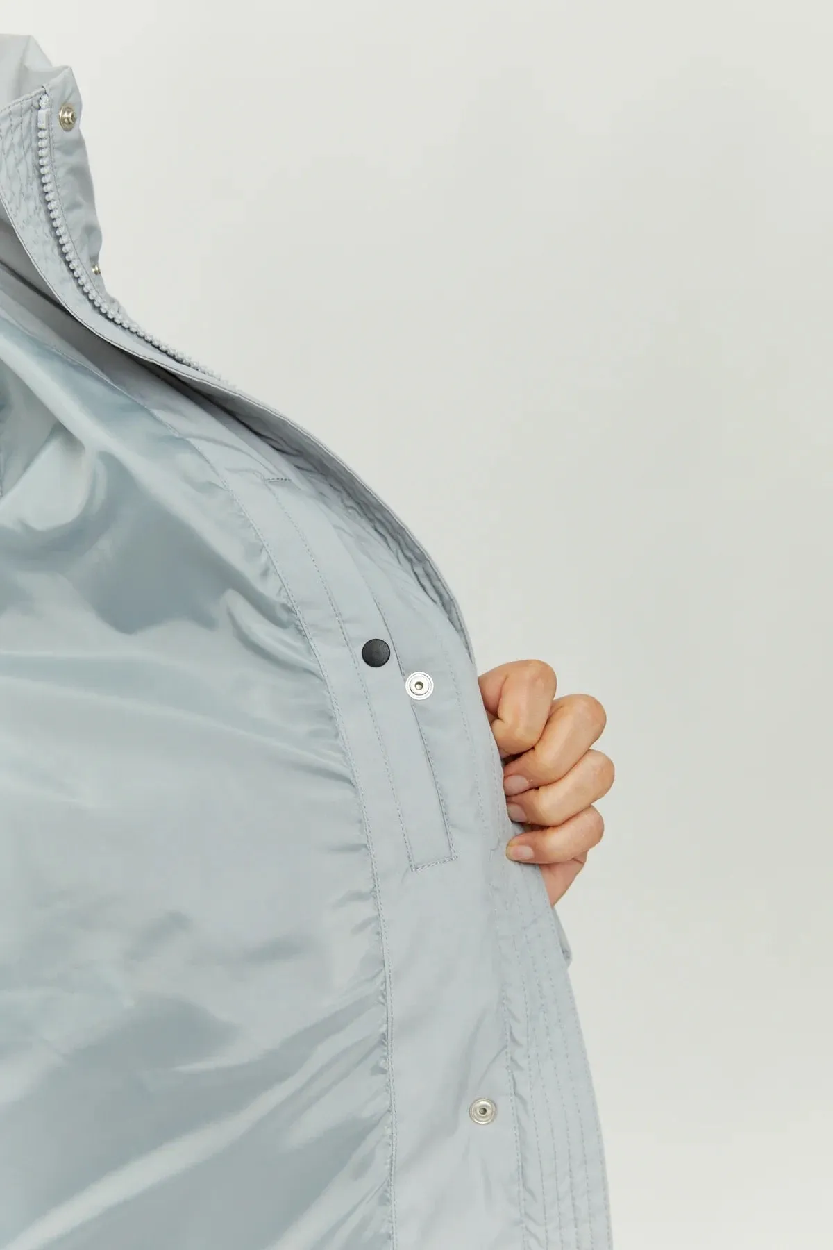 VALENTINA PUFFER JACKET | ICE BLUE