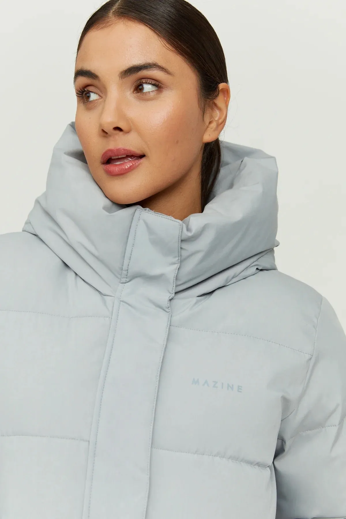 VALENTINA PUFFER JACKET | ICE BLUE