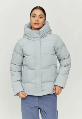 VALENTINA PUFFER JACKET | ICE BLUE