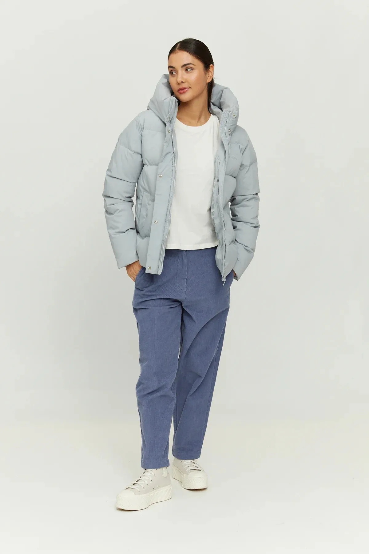 VALENTINA PUFFER JACKET | ICE BLUE