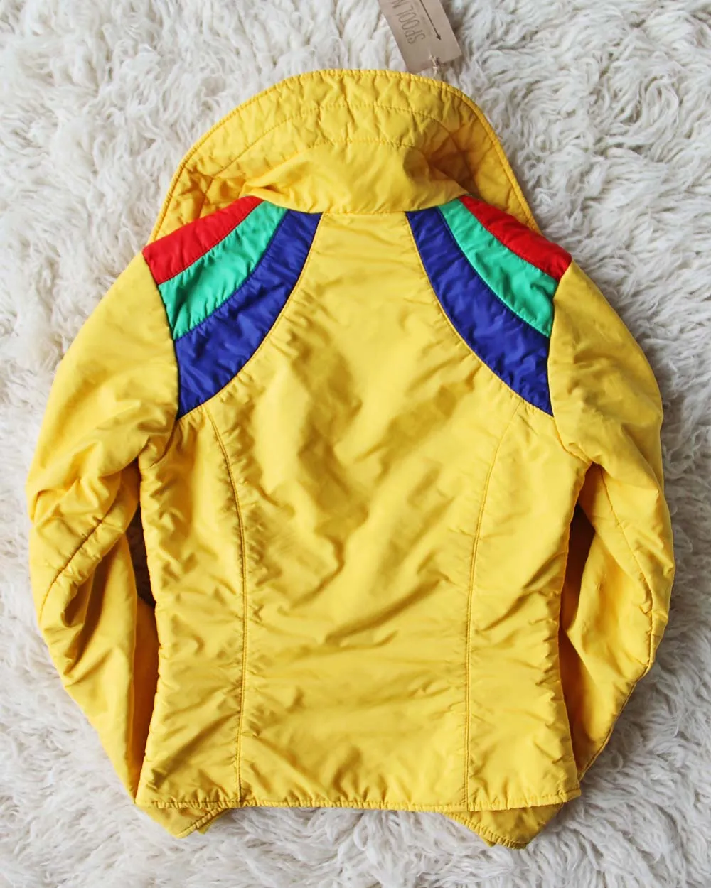 Vintage 70's Rainbow Ski Coat