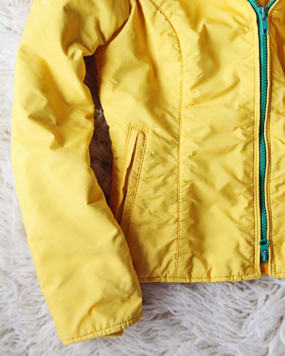 Vintage 70's Rainbow Ski Coat